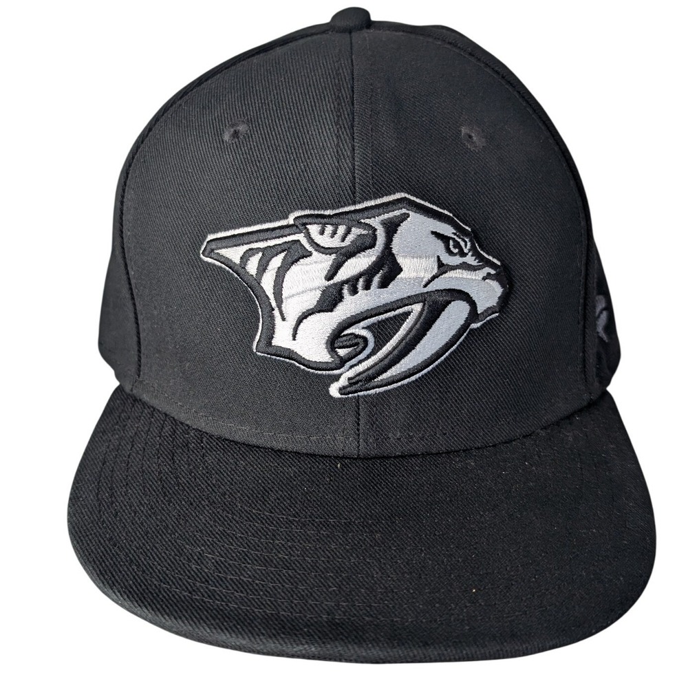 NHL Fanatics Nashville Predators Fanatics Lunar Flex Hat Black unisex Hockey